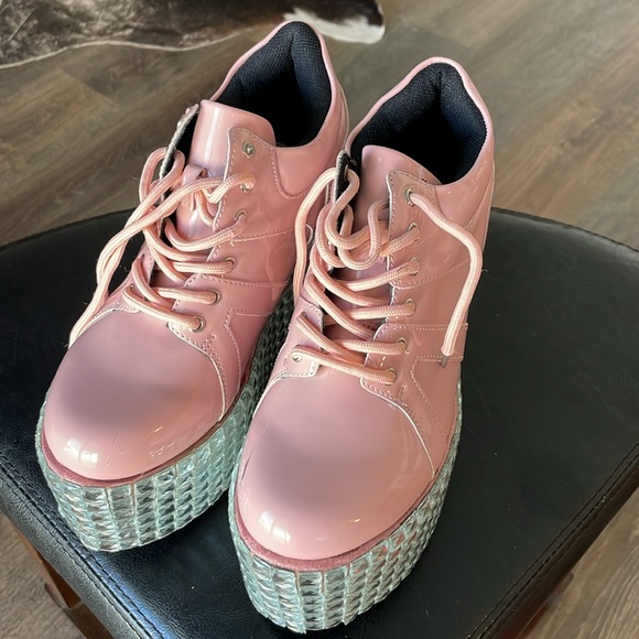 Disco ball rhinestone platform shoes - Picture 3 of 5